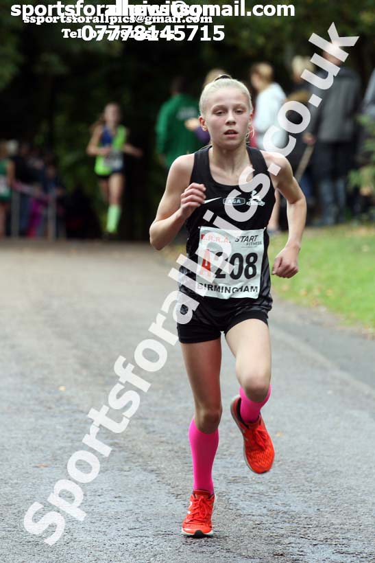 Girls under-13s 3 stage road relay, 2017 ERRA 6 and 4 Stage and Junior Relays. Photo:  David T. Hewitson/Sports for All Pics